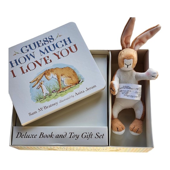 Other New Guess How Much I Love You Deluxe Book And Toy Gift Set With